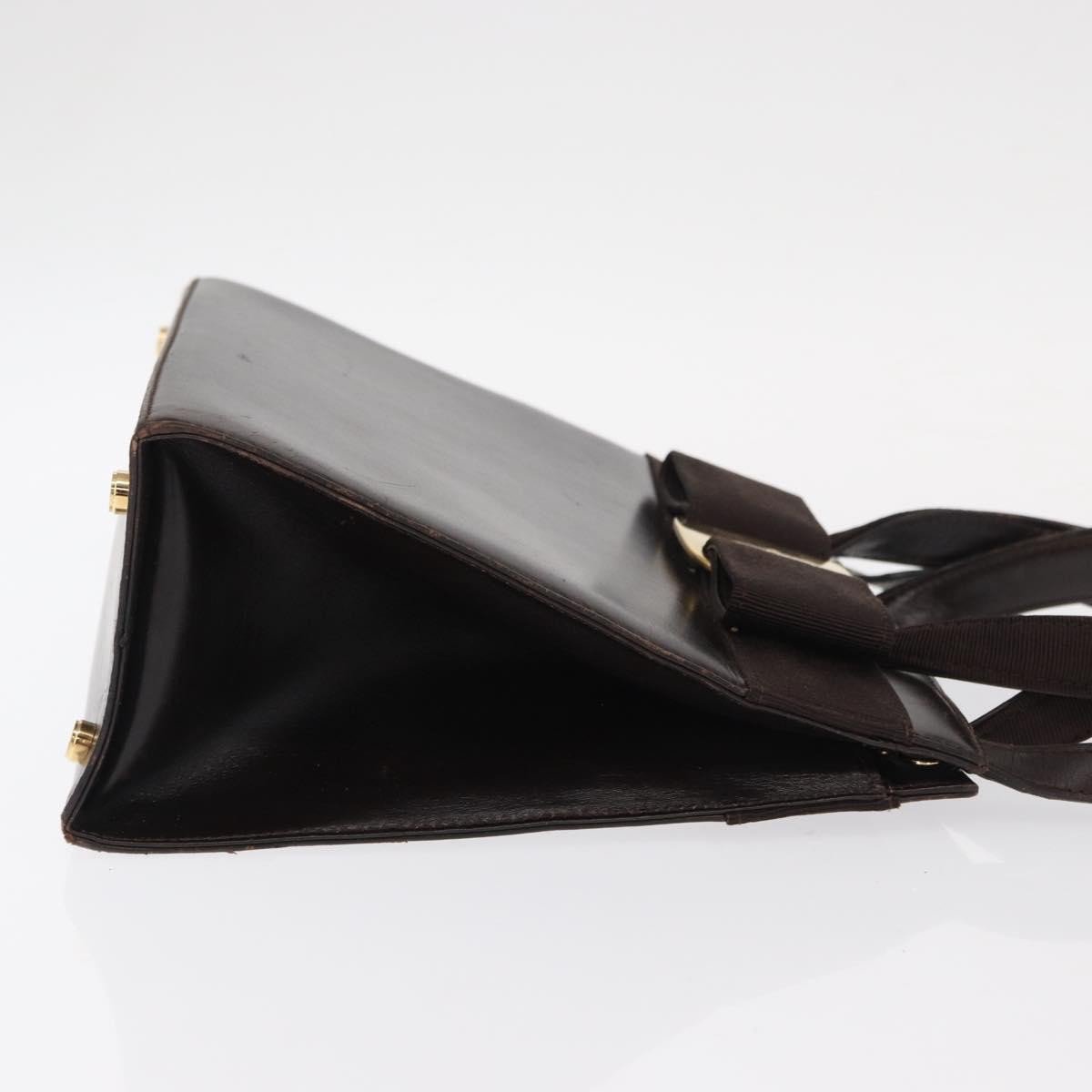 Salvatore Ferragamo Convertible Vara Bow Leather Small