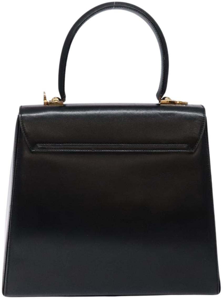 Salvatore Ferragamo Gancini Convertible Top Handle Leather Mini