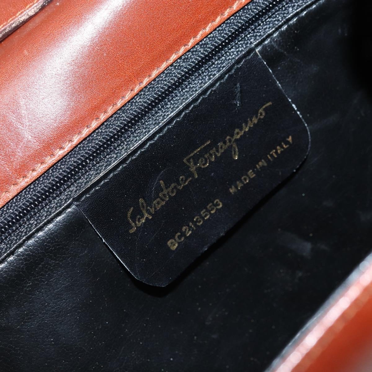 Salvatore Ferragamo Gancini Leather Mini