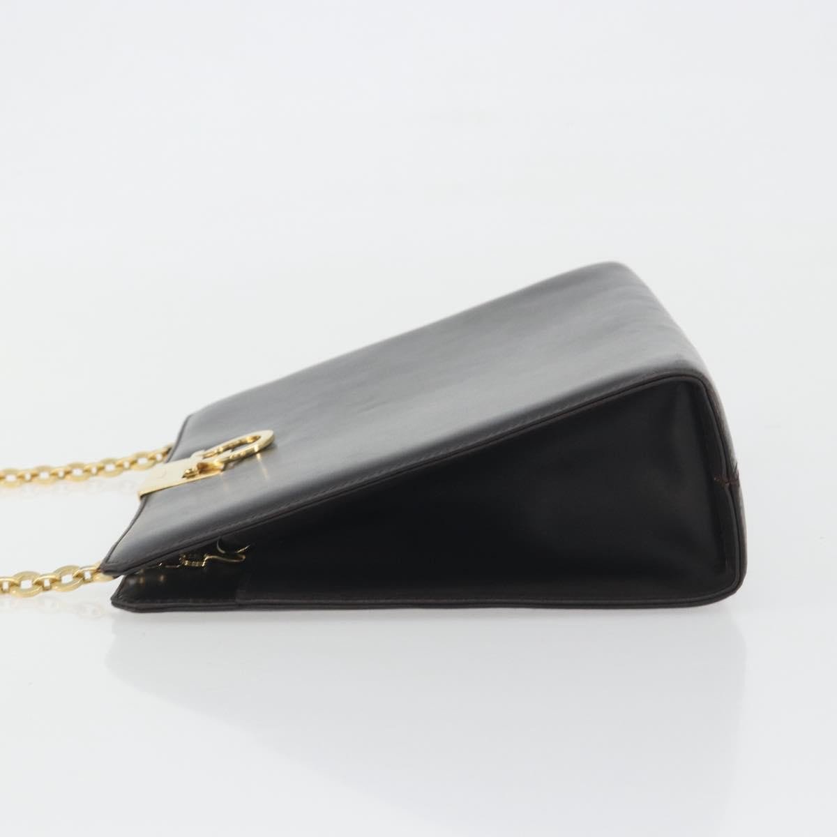 Salvatore Ferragamo Vintage Gancini Chain Leather Medium