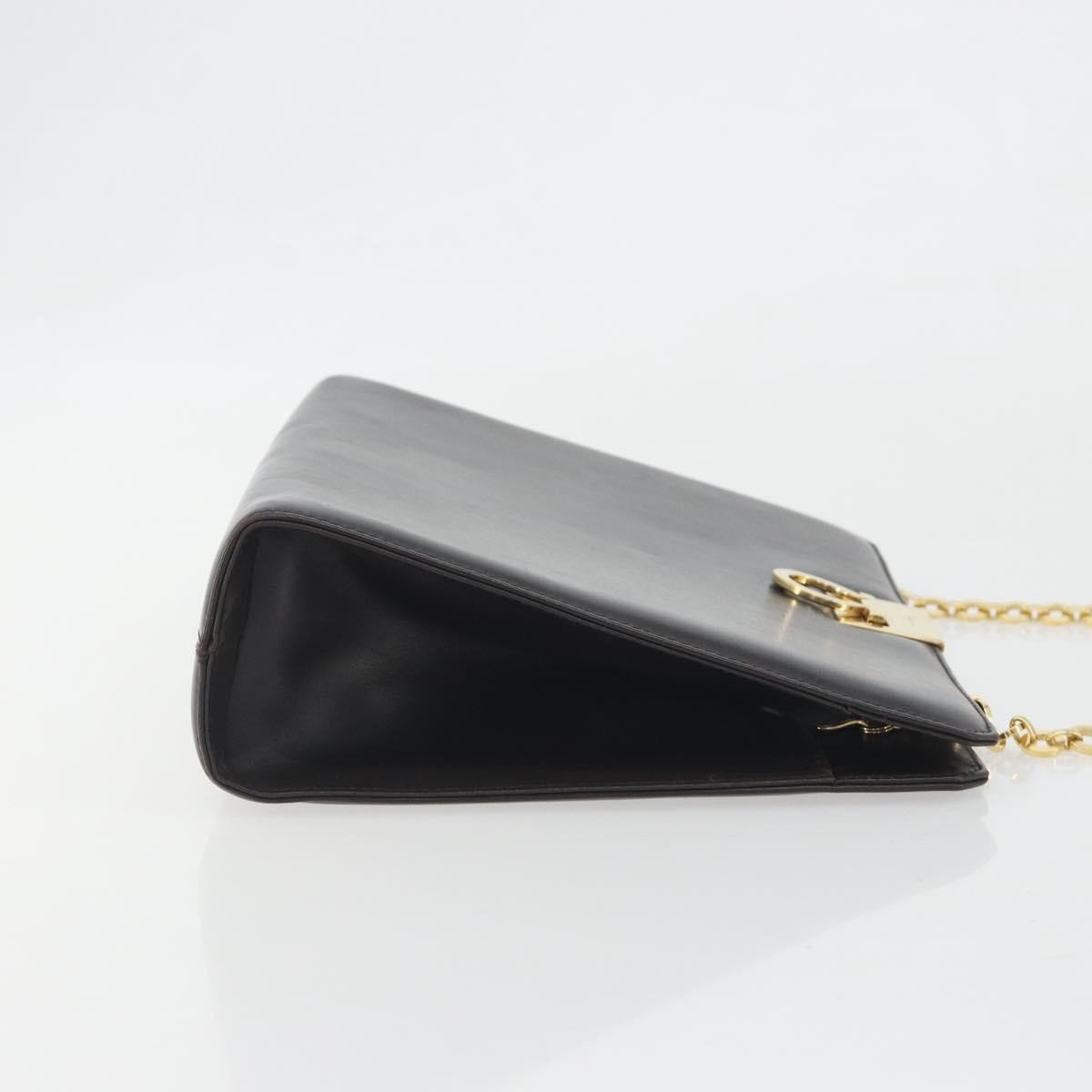 Salvatore Ferragamo Vintage Gancini Chain Leather Medium