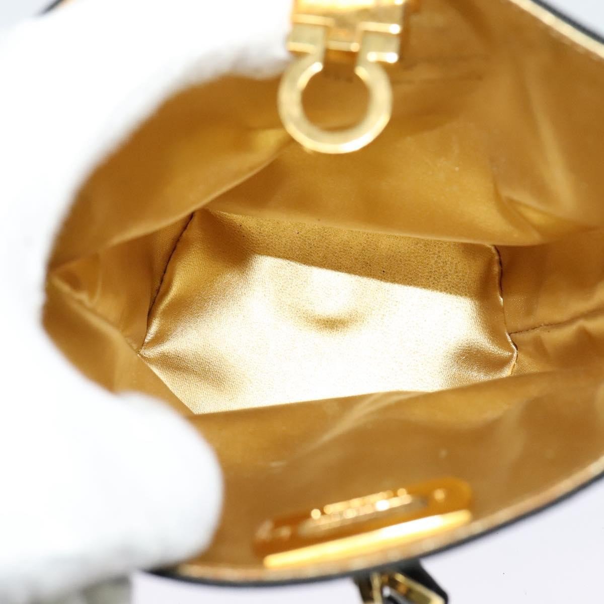 Salvatore Ferragamo Gancini Leather Mini