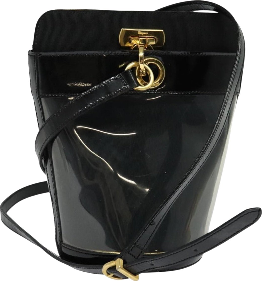 Salvatore Ferragamo Gancini Leather Mini