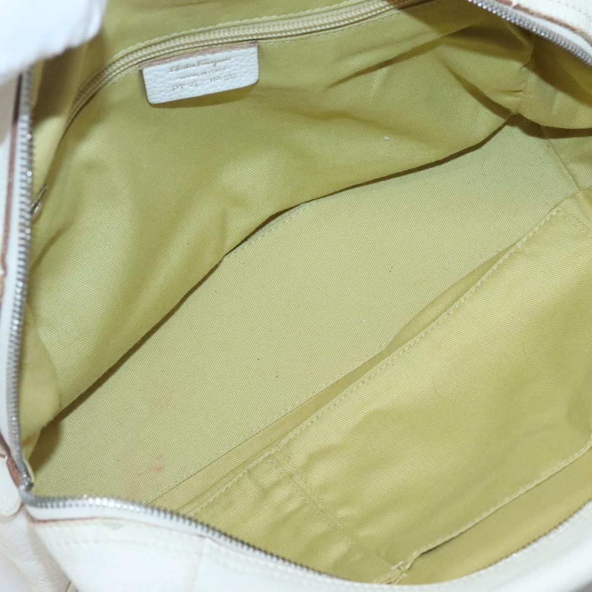 Salvatore Ferragamo Gancini Buckle Leather Large