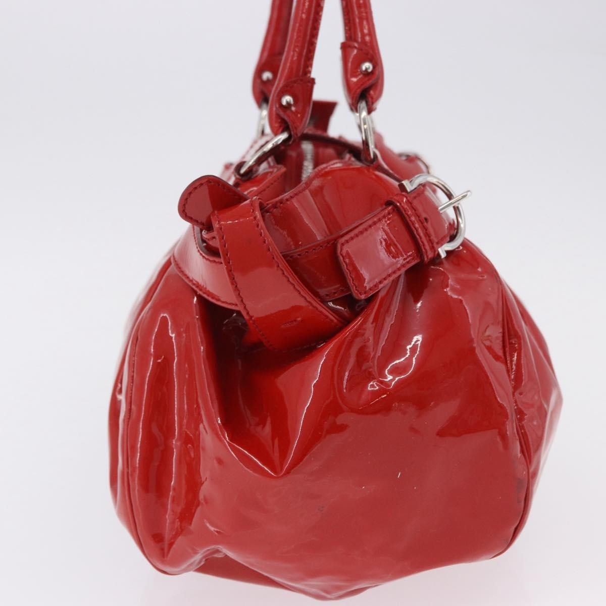 Salvatore Ferragamo Gancini Patent Leather