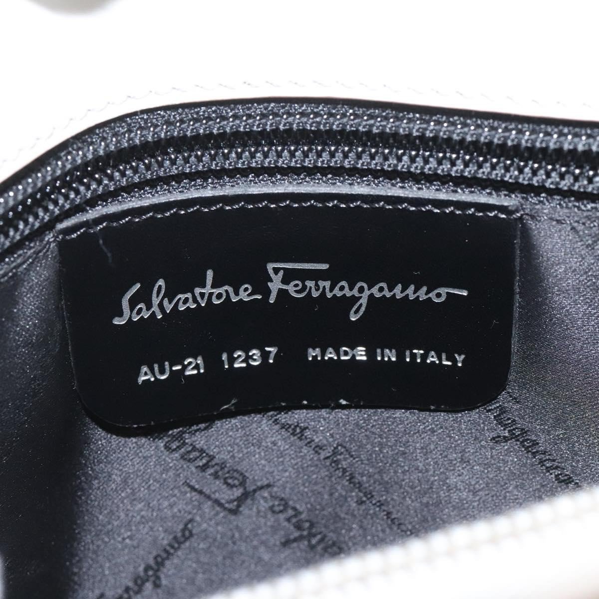 Salvatore Ferragamo Gancini Leather Mini