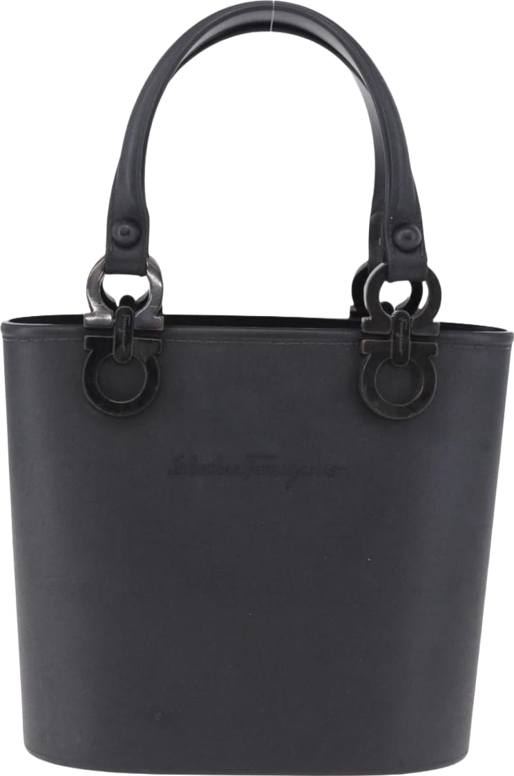 Salvatore Ferragamo Gancini Top Handle Leather Mini