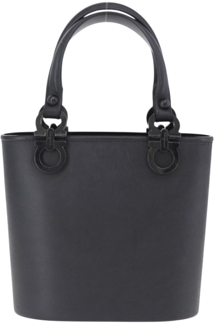 Salvatore Ferragamo Gancini Top Handle Leather Mini