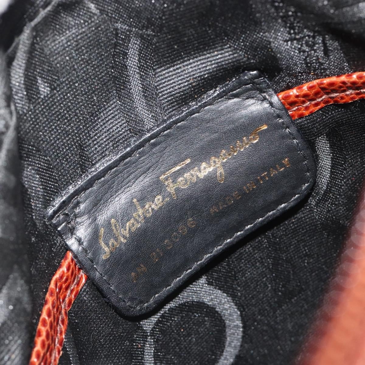 Salvatore Ferragamo Vara Bow Camera Leather