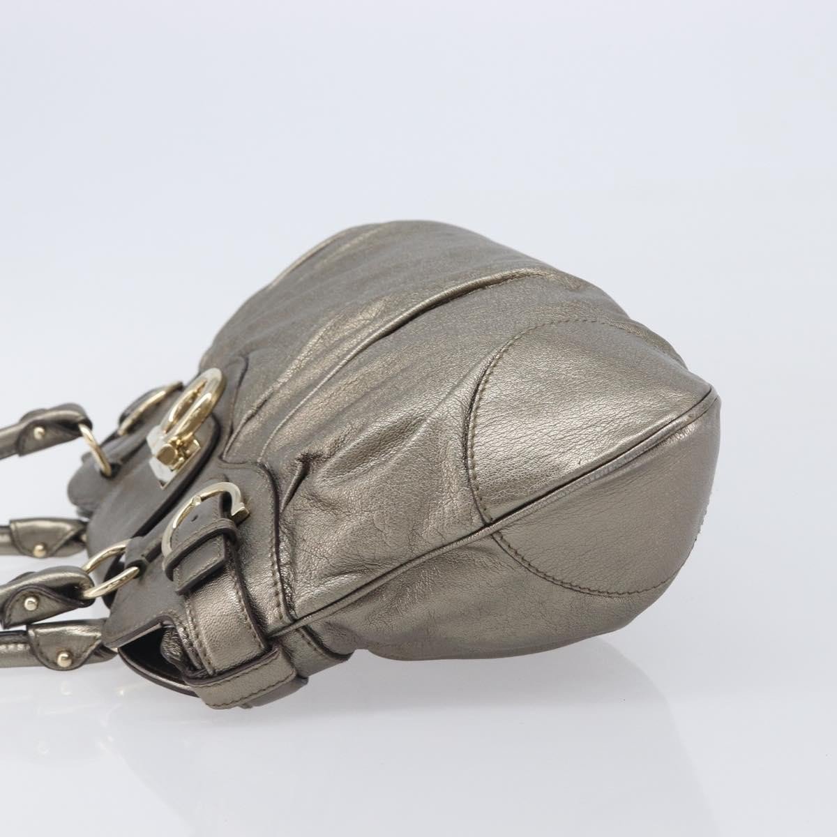 Salvatore Ferragamo Vintage Gancini Top Handle Leather