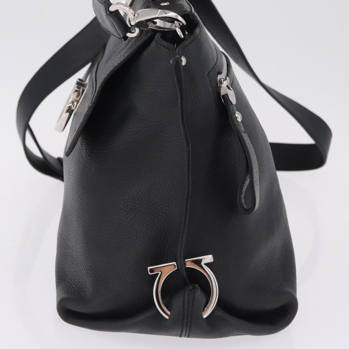 Salvatore Ferragamo Sofia Satchel Grainy Leather Large