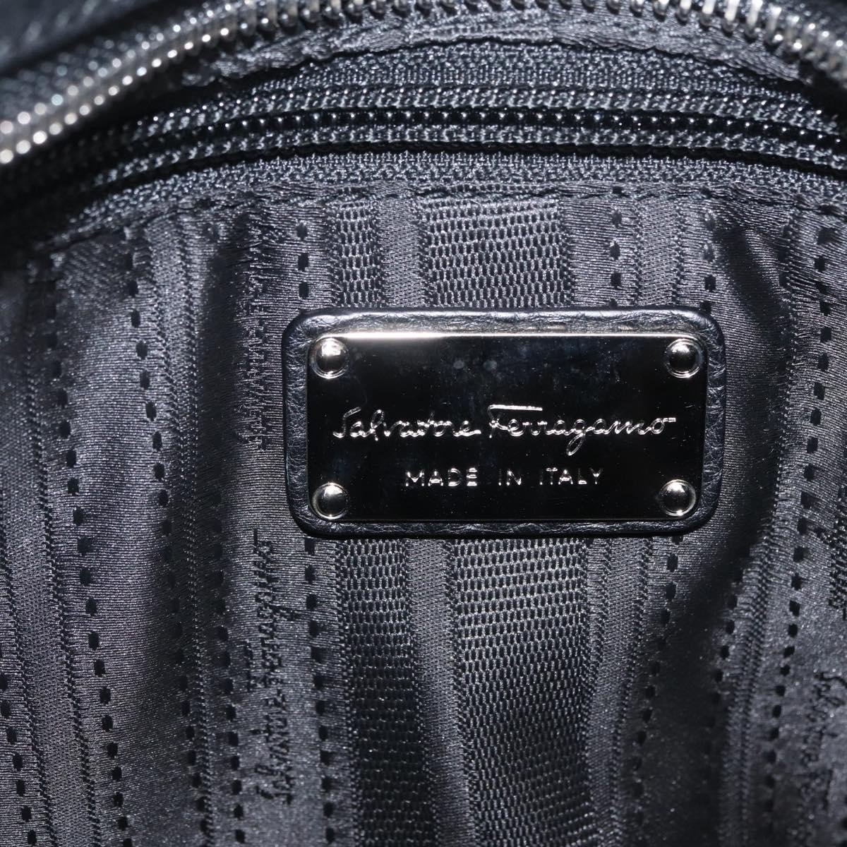 Salvatore Ferragamo Sofia Satchel Grainy Leather Large