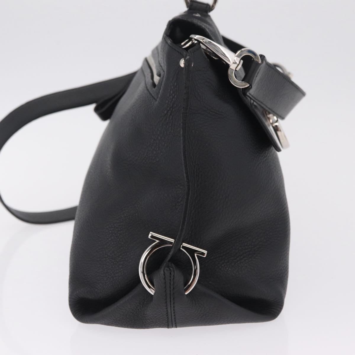 Salvatore Ferragamo Sofia Satchel Grainy Leather Large