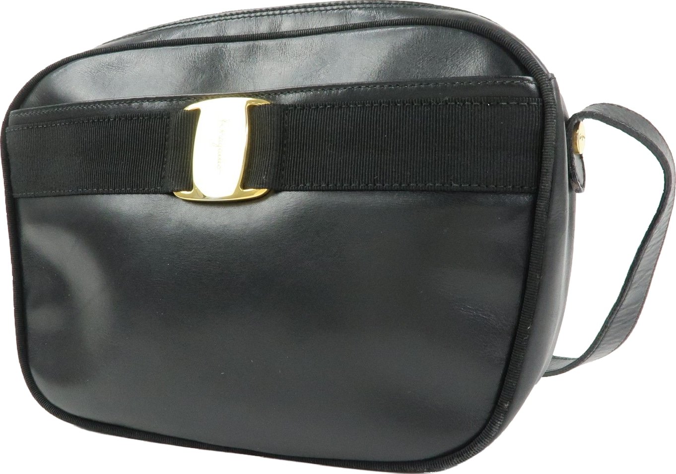 Salvatore Ferragamo Vara Bow Camera Leather
