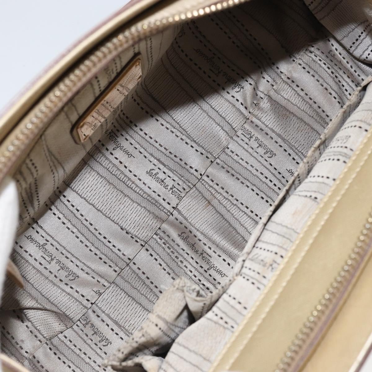 Salvatore Ferragamo Gancini Leather Mini