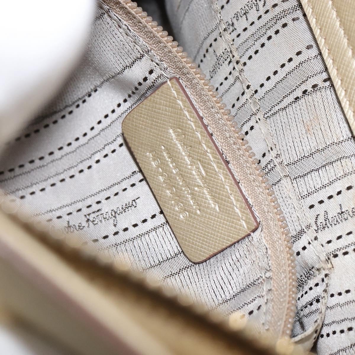 Salvatore Ferragamo Gancini Leather Mini