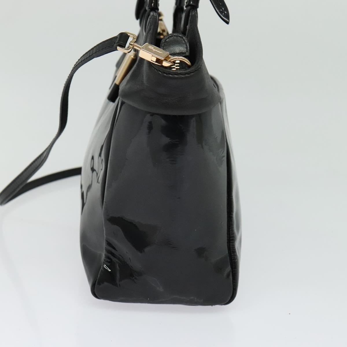 Salvatore Ferragamo Vala Patent Leather