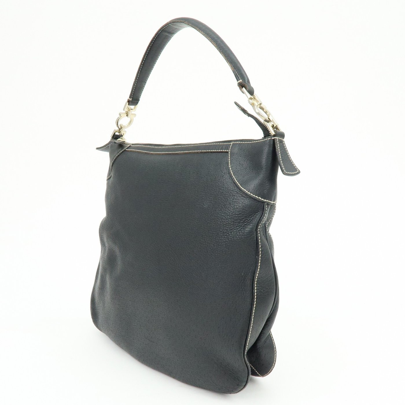 Salvatore Ferragamo Gancini Leather Medium