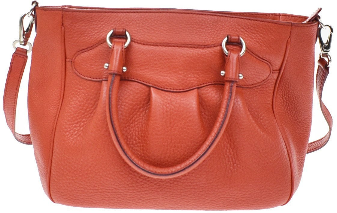 Salvatore Ferragamo Gancini Handle Leather Medium