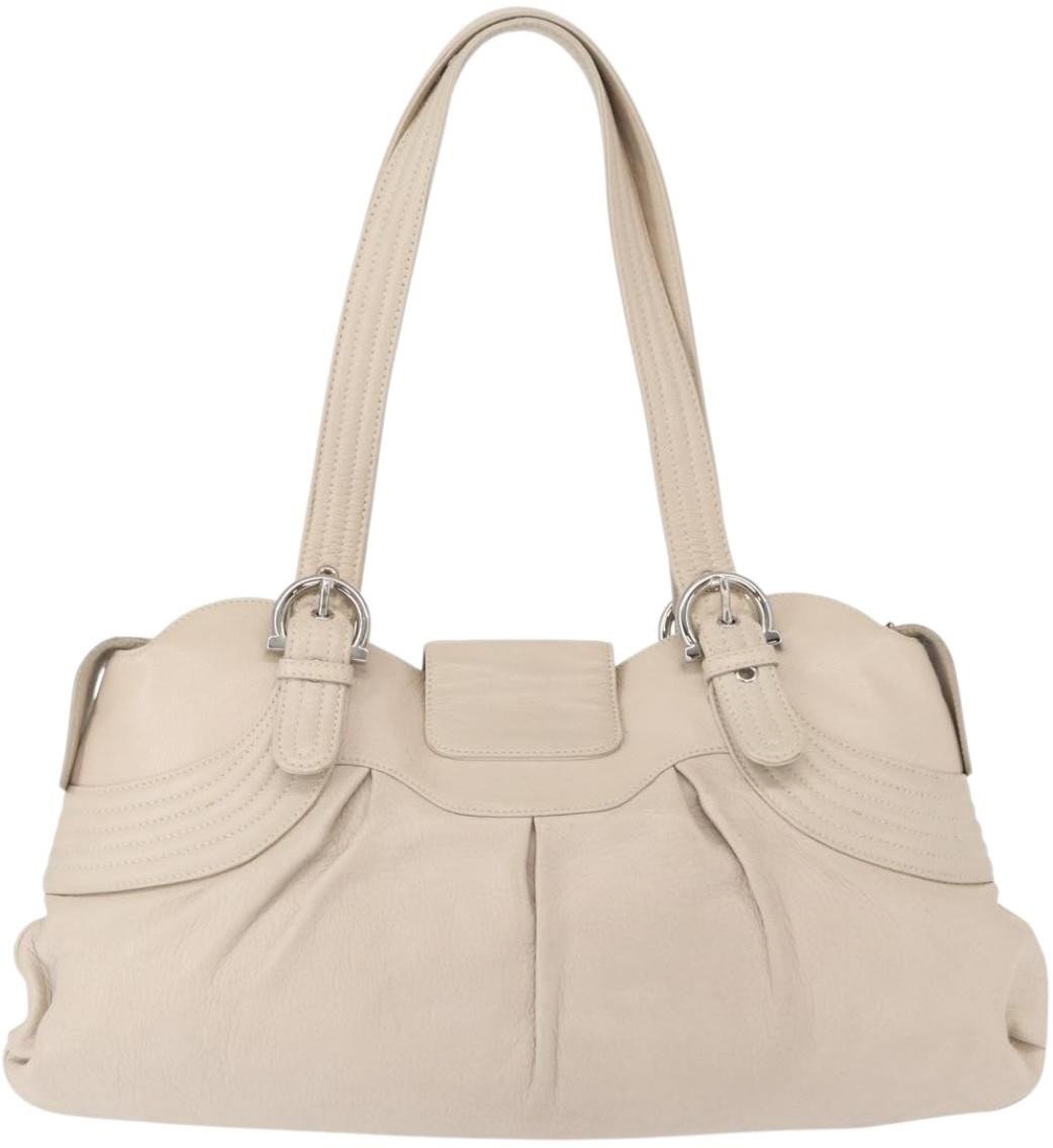 Salvatore Ferragamo Gancini Leather Mini