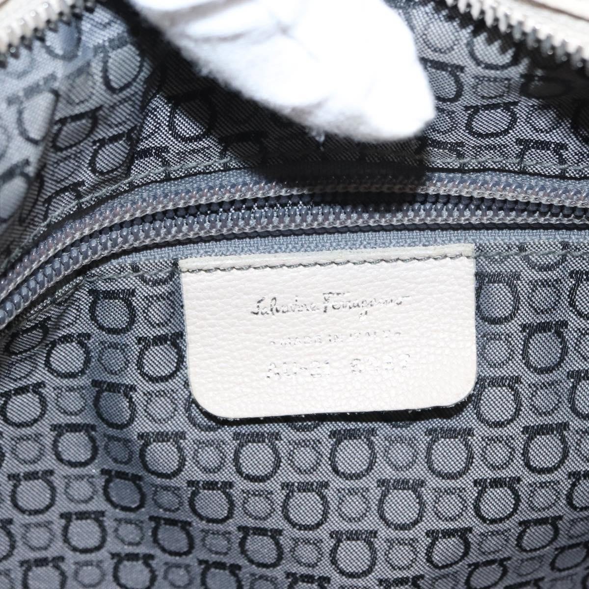 Salvatore Ferragamo Gancini Leather Mini