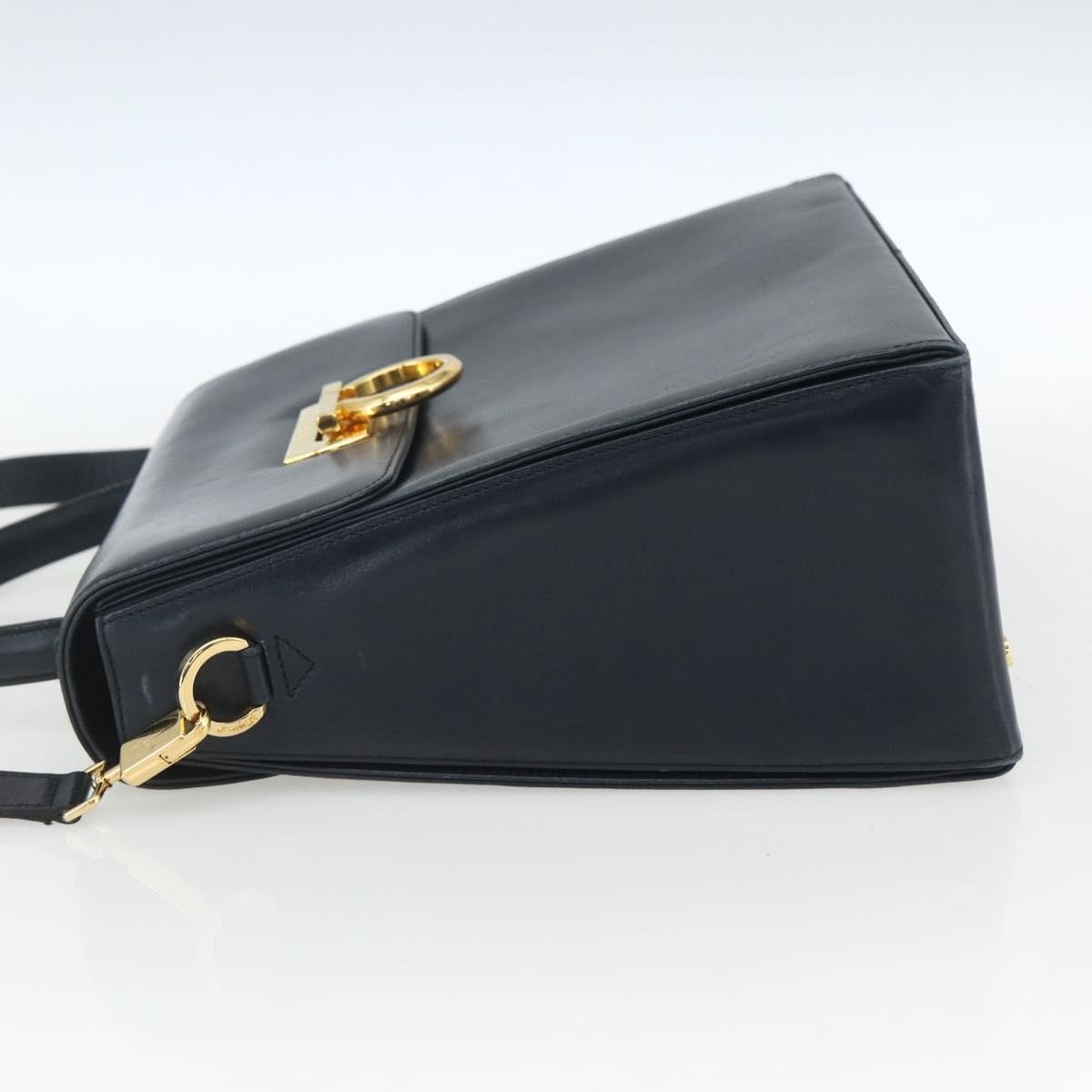 Salvatore Ferragamo Gancini Convertible Top Handle Leather Medium
