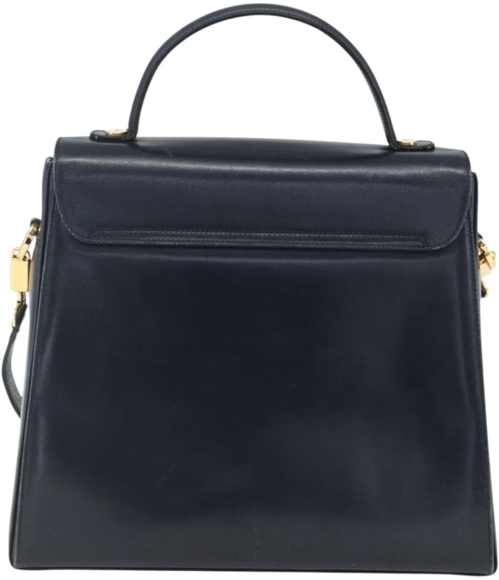 Salvatore Ferragamo Gancini Convertible Top Handle Leather Medium