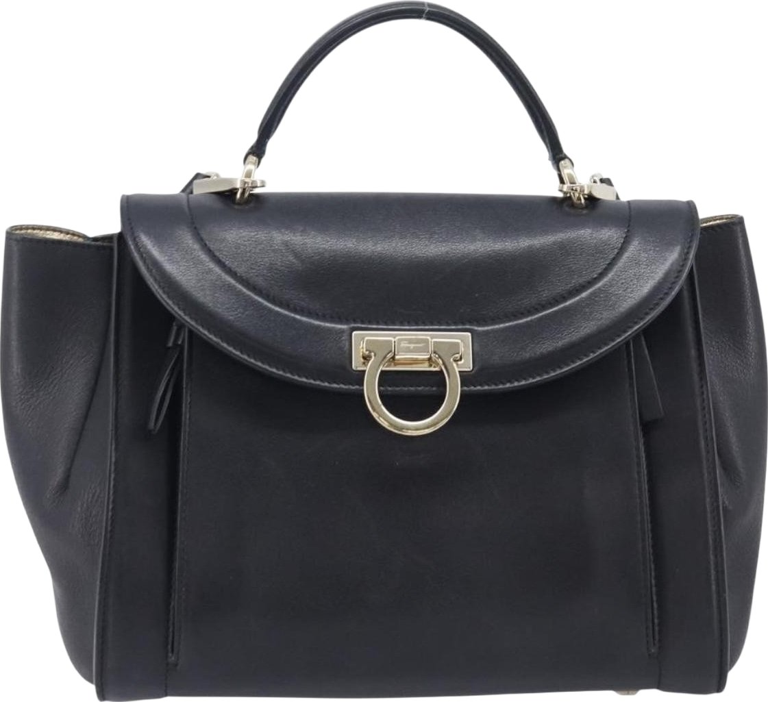 Salvatore Ferragamo Sofia Rainbow Saddle Leather Medium