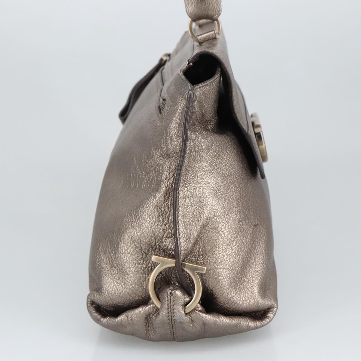 Salvatore Ferragamo Sofia Satchel Leather Medium