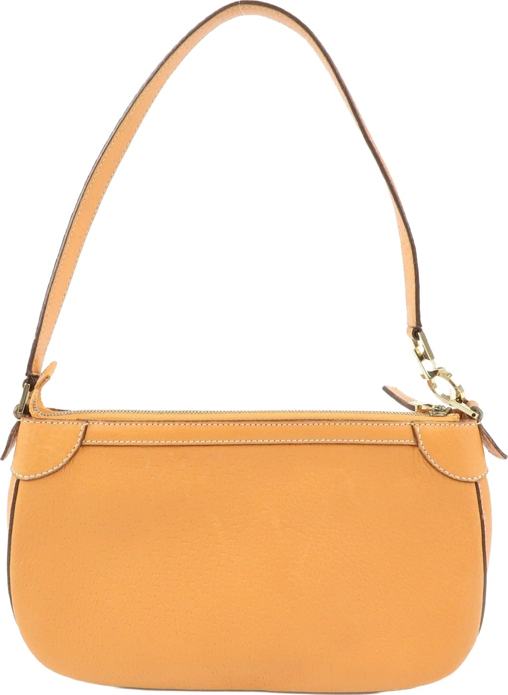Salvatore Ferragamo Gancini Top Handle Leather Mini