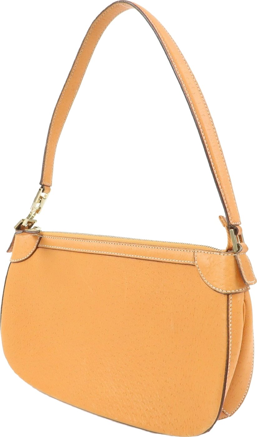 Salvatore Ferragamo Gancini Top Handle Leather Mini