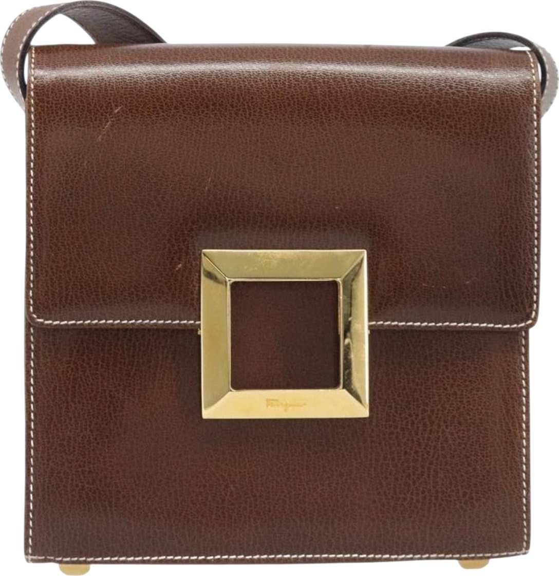 Salvatore Ferragamo Shoulder Bag Leather