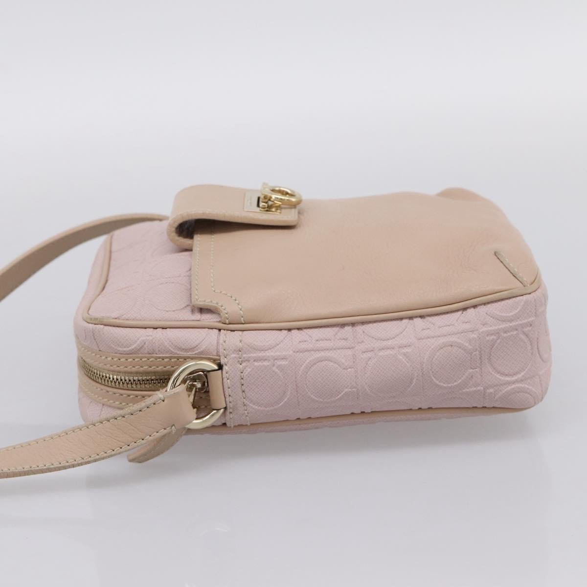 Salvatore Ferragamo Gancini Leather Mini