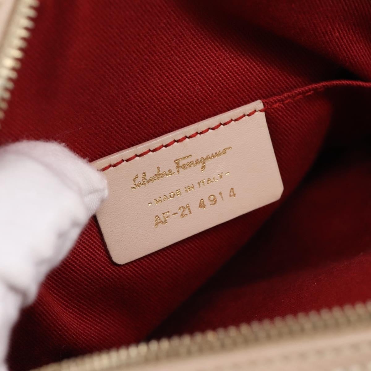 Salvatore Ferragamo Gancini Leather Mini