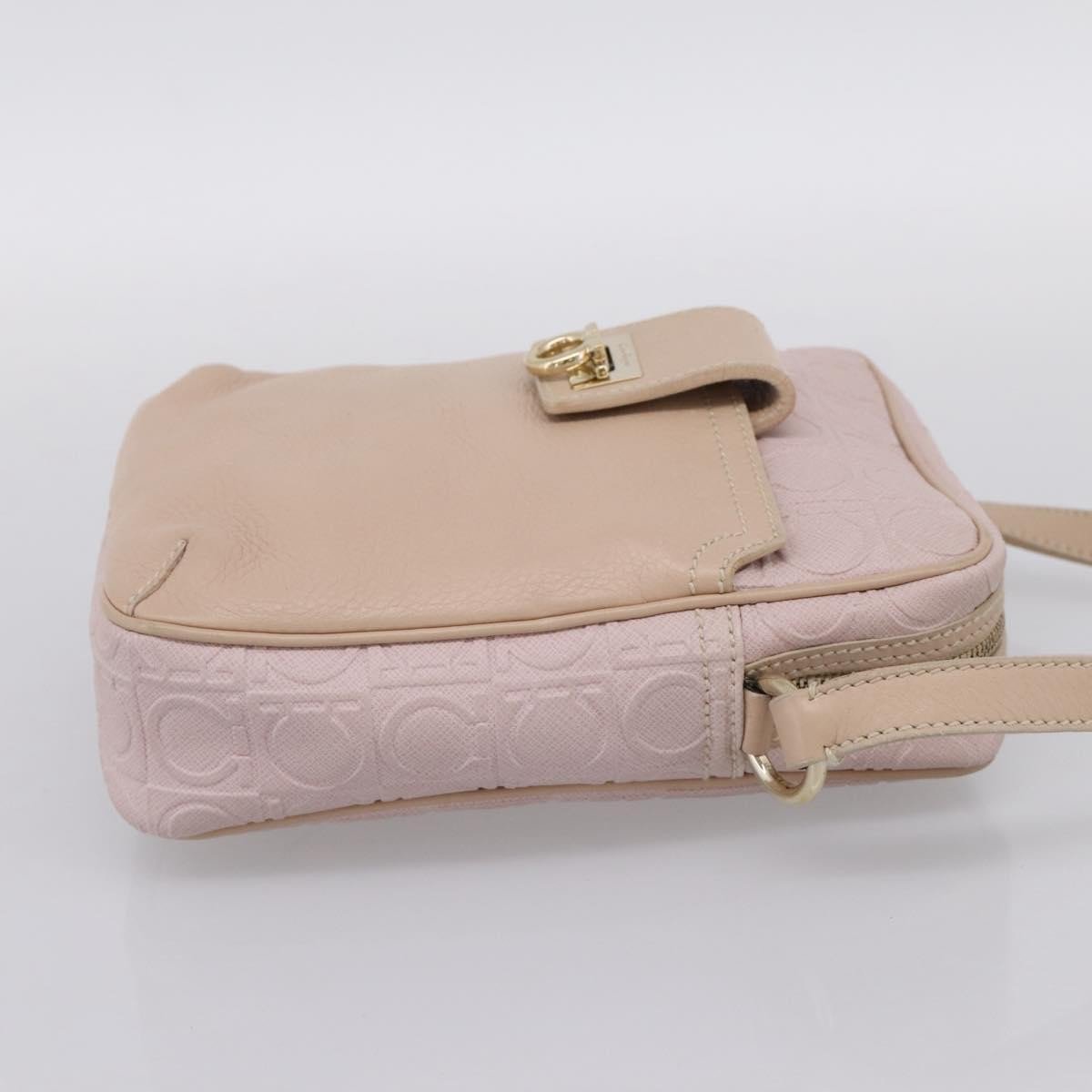 Salvatore Ferragamo Gancini Leather Mini