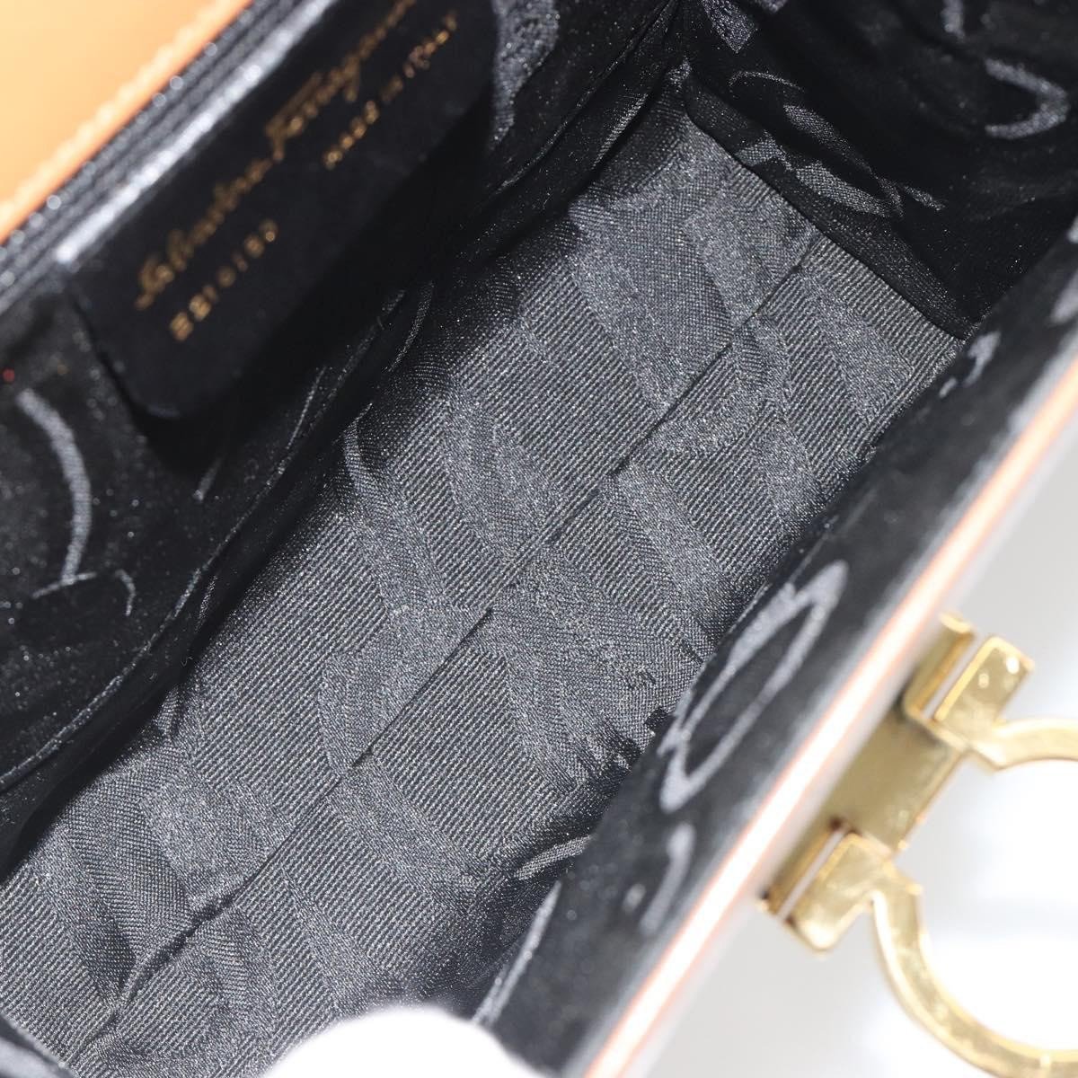 Salvatore Ferragamo Gancini Leather Mini