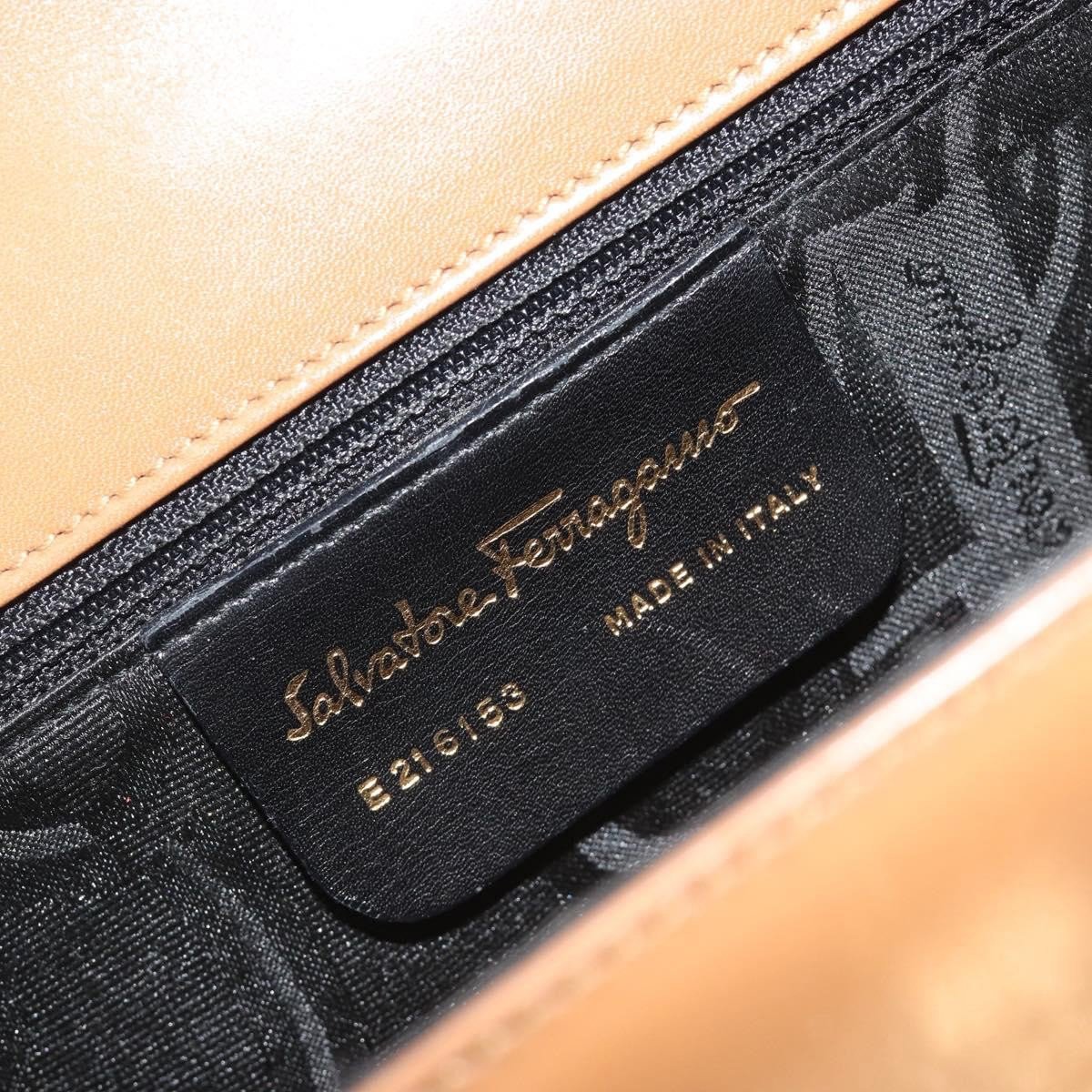 Salvatore Ferragamo Gancini Leather Mini