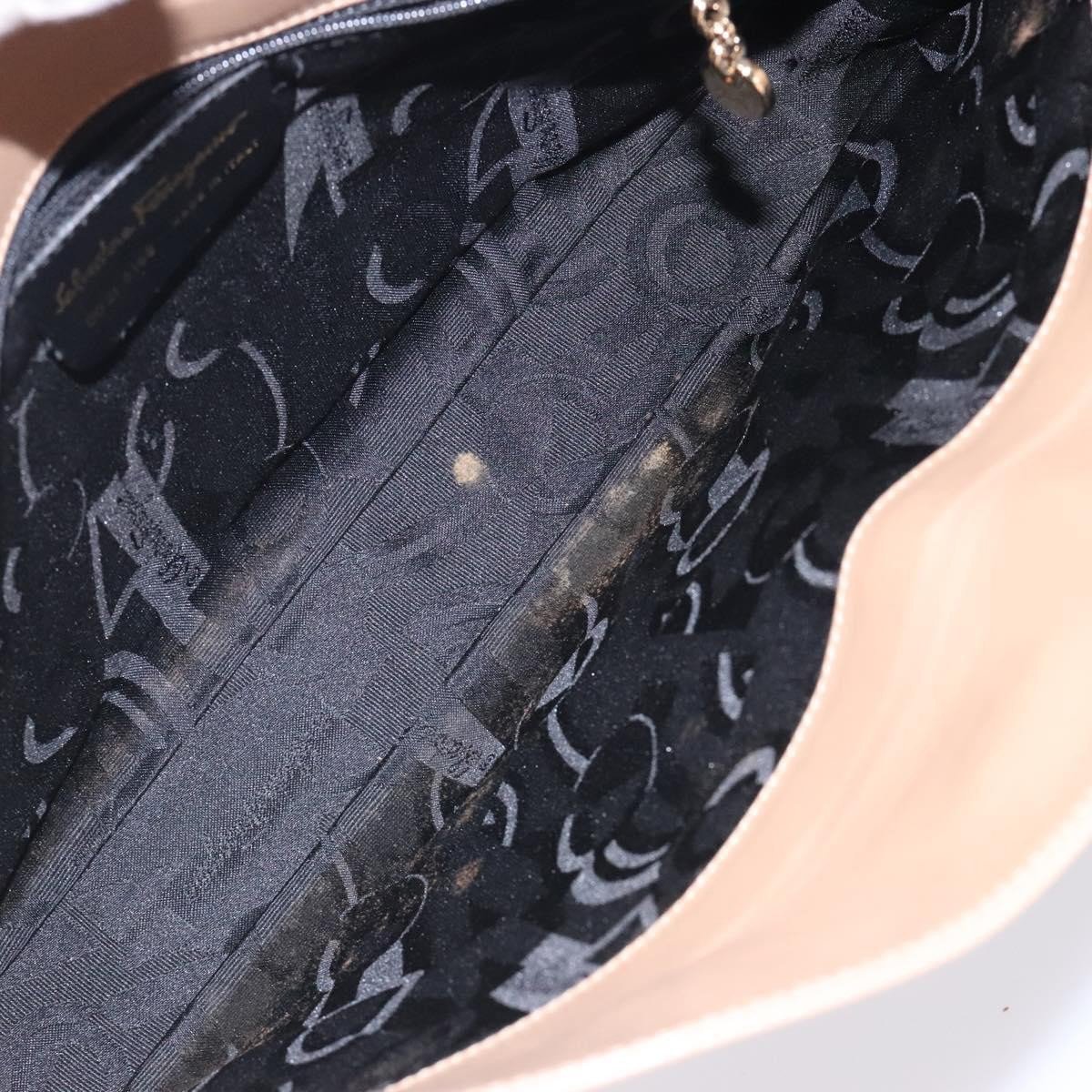 Salvatore Ferragamo Gancini Leather Mini
