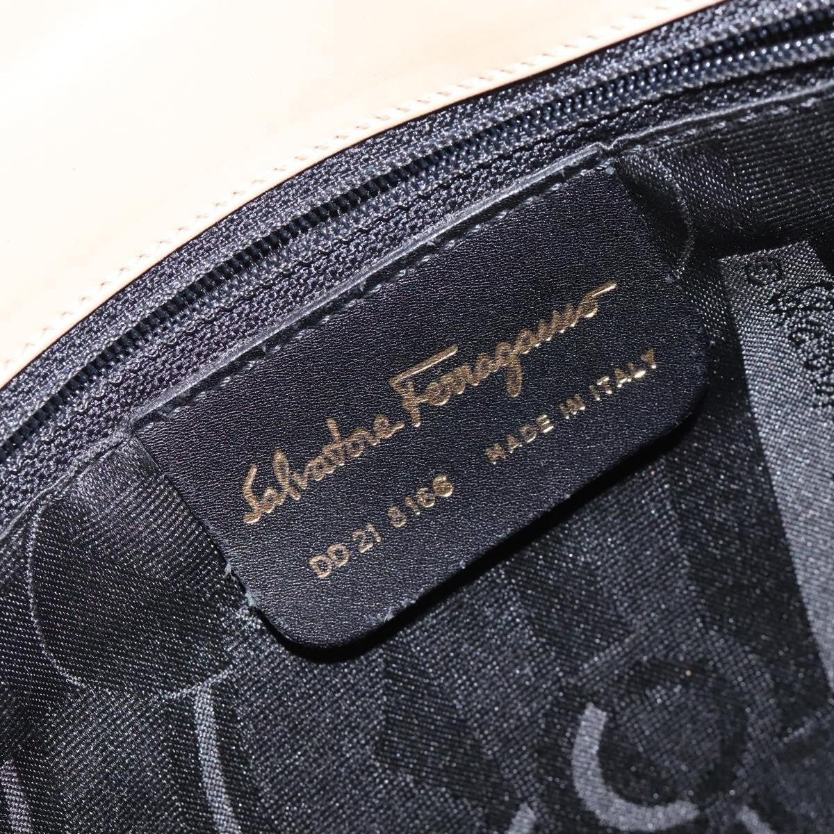 Salvatore Ferragamo Gancini Leather Mini