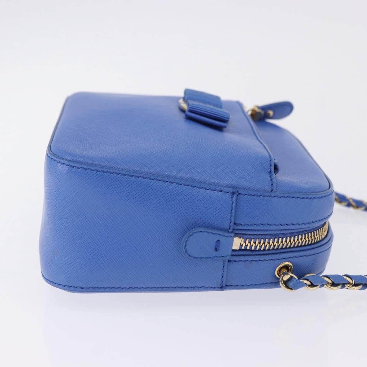 Salvatore Ferragamo Vara Chain Flap Leather