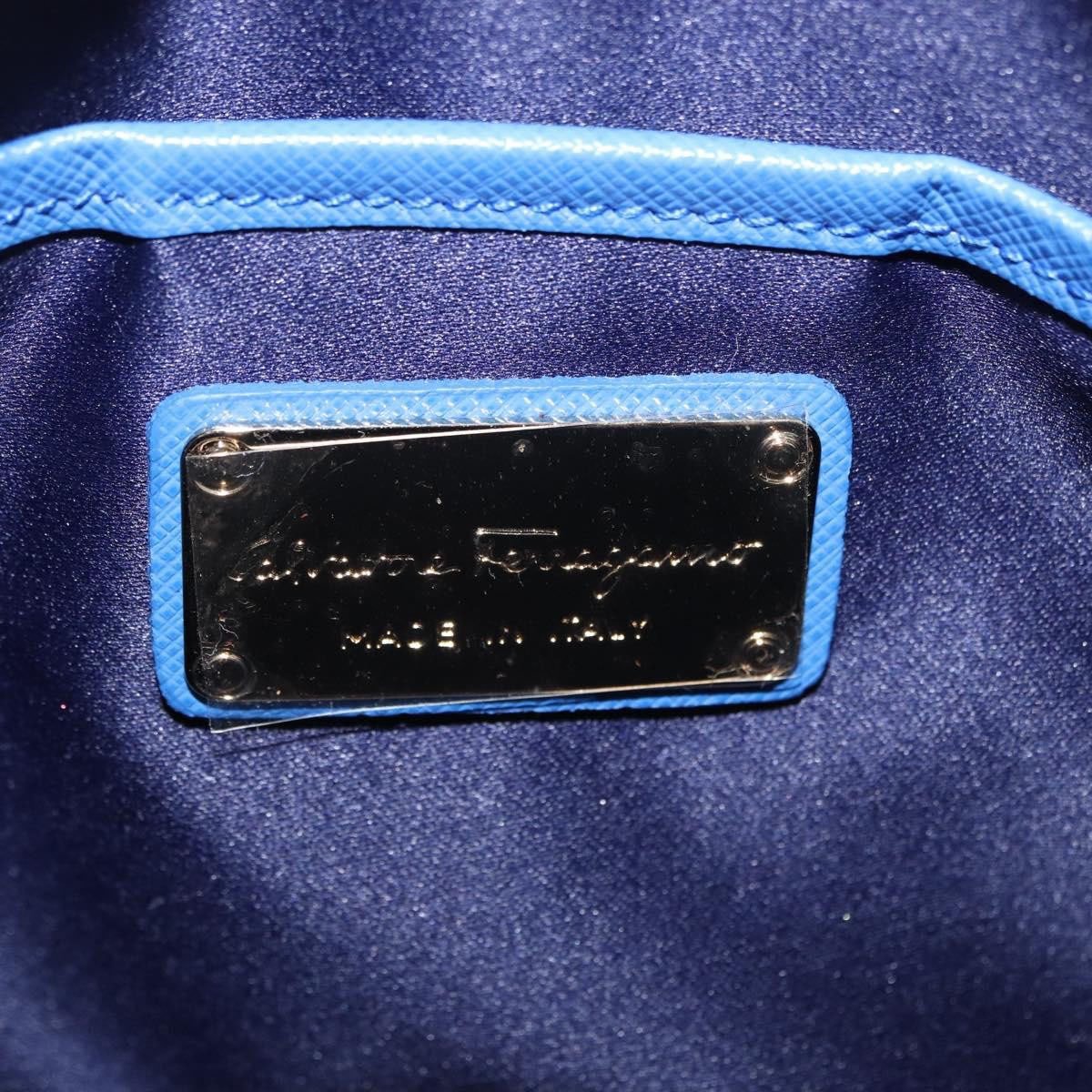 Salvatore Ferragamo Vara Chain Flap Leather
