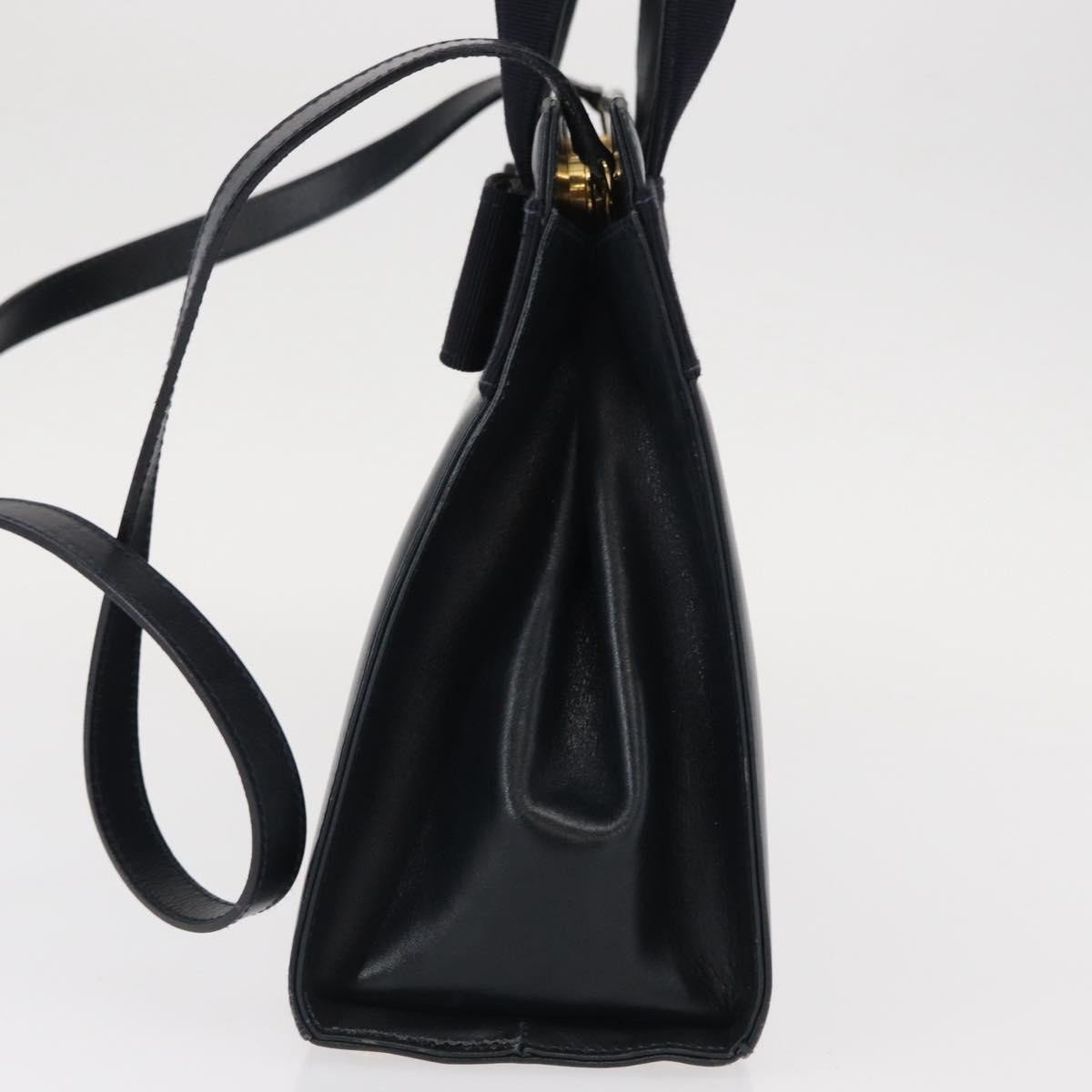 Salvatore Ferragamo Convertible Vara Bow Leather Small