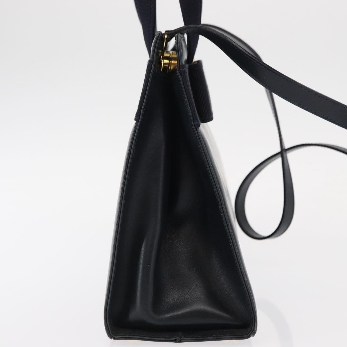 Salvatore Ferragamo Convertible Vara Bow Leather Small