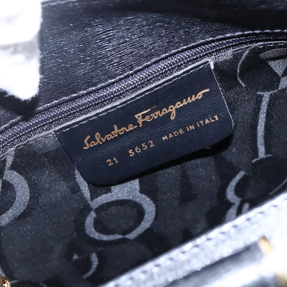 Salvatore Ferragamo Gancini Leather Mini