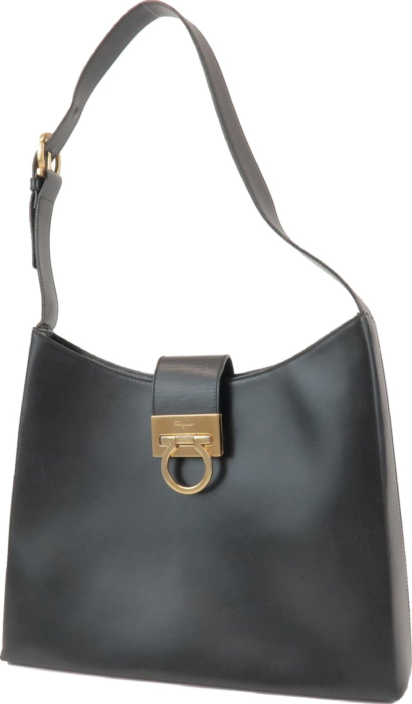Salvatore Ferragamo Trifolio Leather Medium