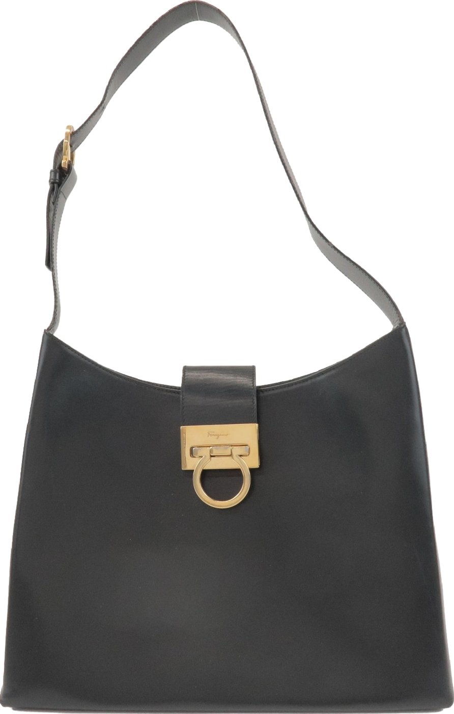 Salvatore Ferragamo Trifolio Leather Medium