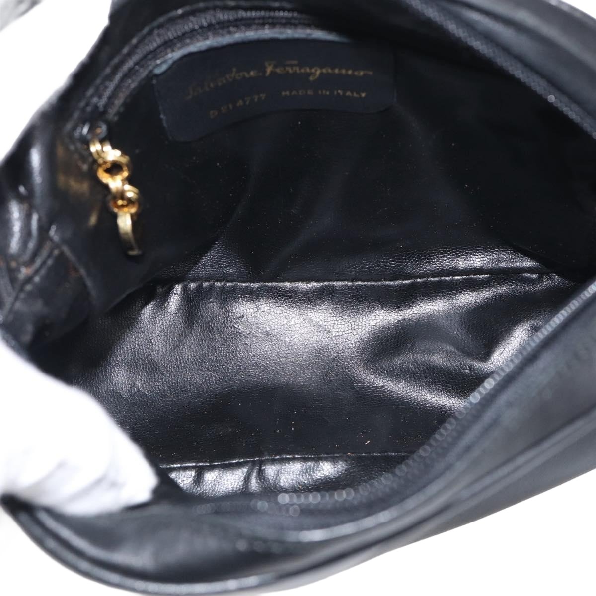 Salvatore Ferragamo Gancini Leather Small