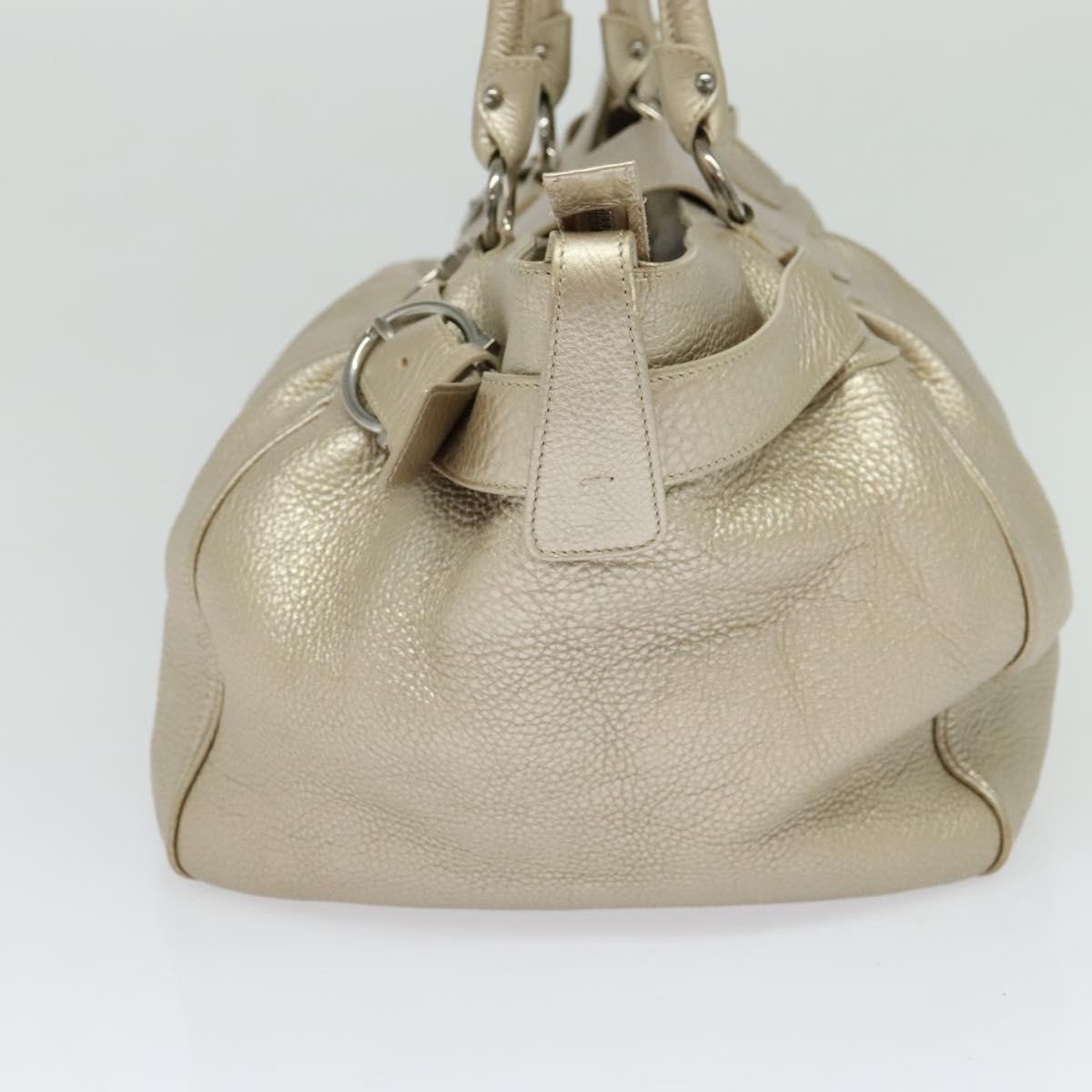 Salvatore Ferragamo Gancini Leather Mini