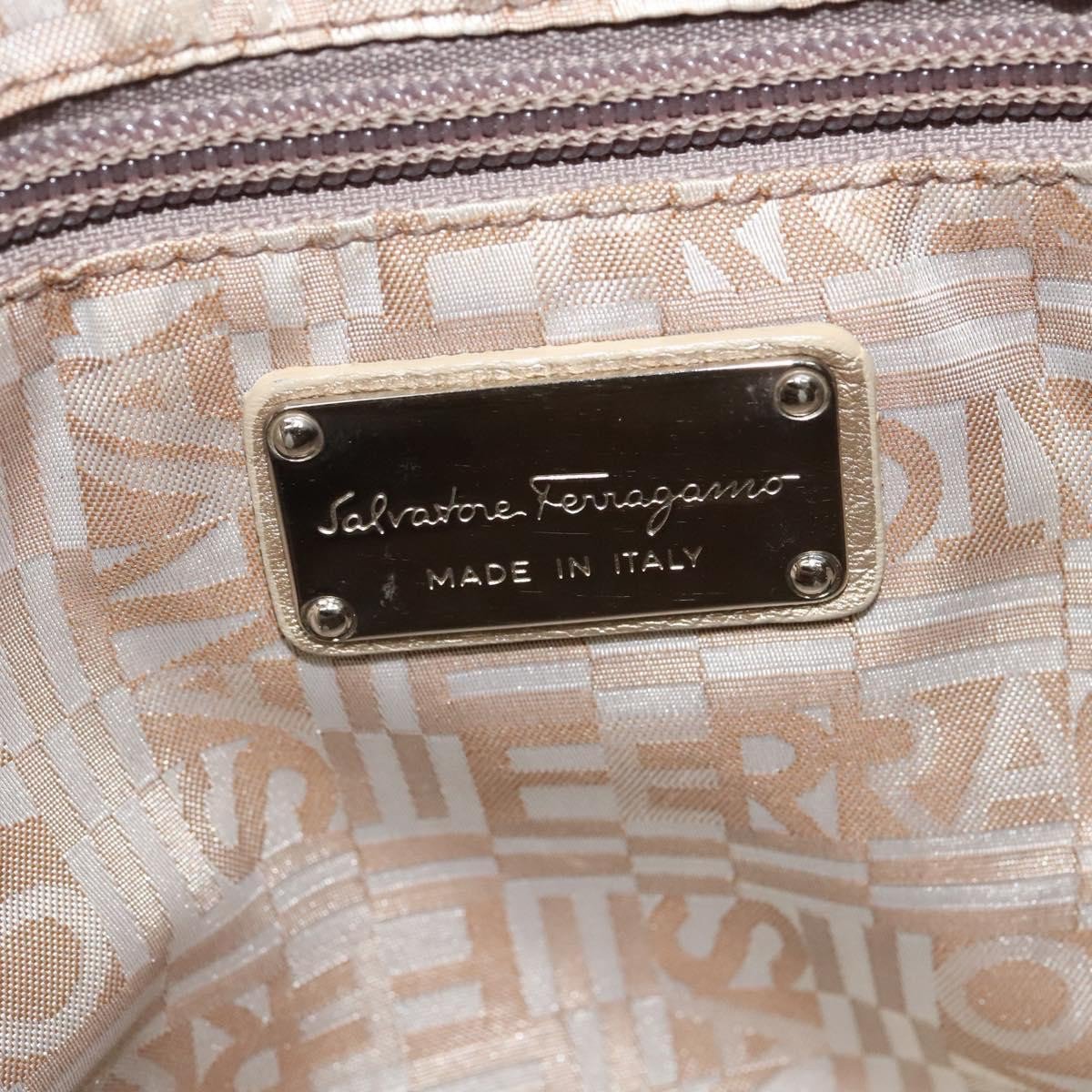 Salvatore Ferragamo Gancini Leather Mini