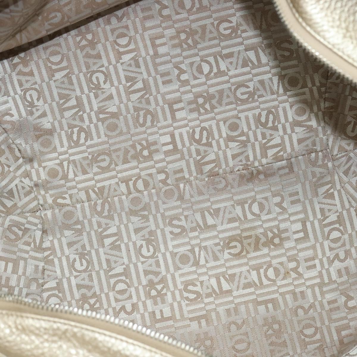 Salvatore Ferragamo Gancini Leather Mini